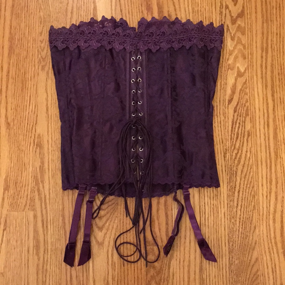 Frederick’s Purple Corset